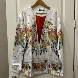 Elvis jump suit sweater